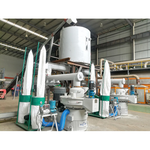 CE approve sawdust biomass pelletizing machine line