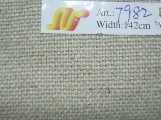 NN7982 cotton and linen blend upholstery fabric