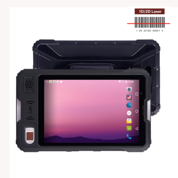 original Kcosit P9000 Rugged Android Tablet PC 8" Waterproof Fingerprint Reader PDA Handheld Mobile Terminal 4G UHF HF