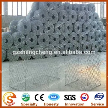 Hot pipped galvanized gabion box /gabion basket prices (manufacturer)