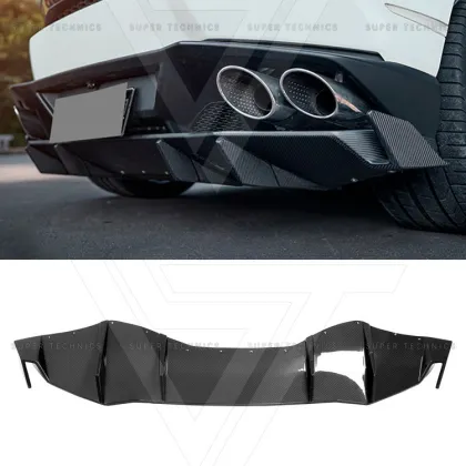 Supertechnics Style Carbon Fiber Rear Diffuser for 2014-2017 Lanbo Huracan LP610-4