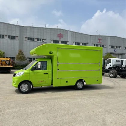 Fresh cut fruit salad fruit and vegetable truck
