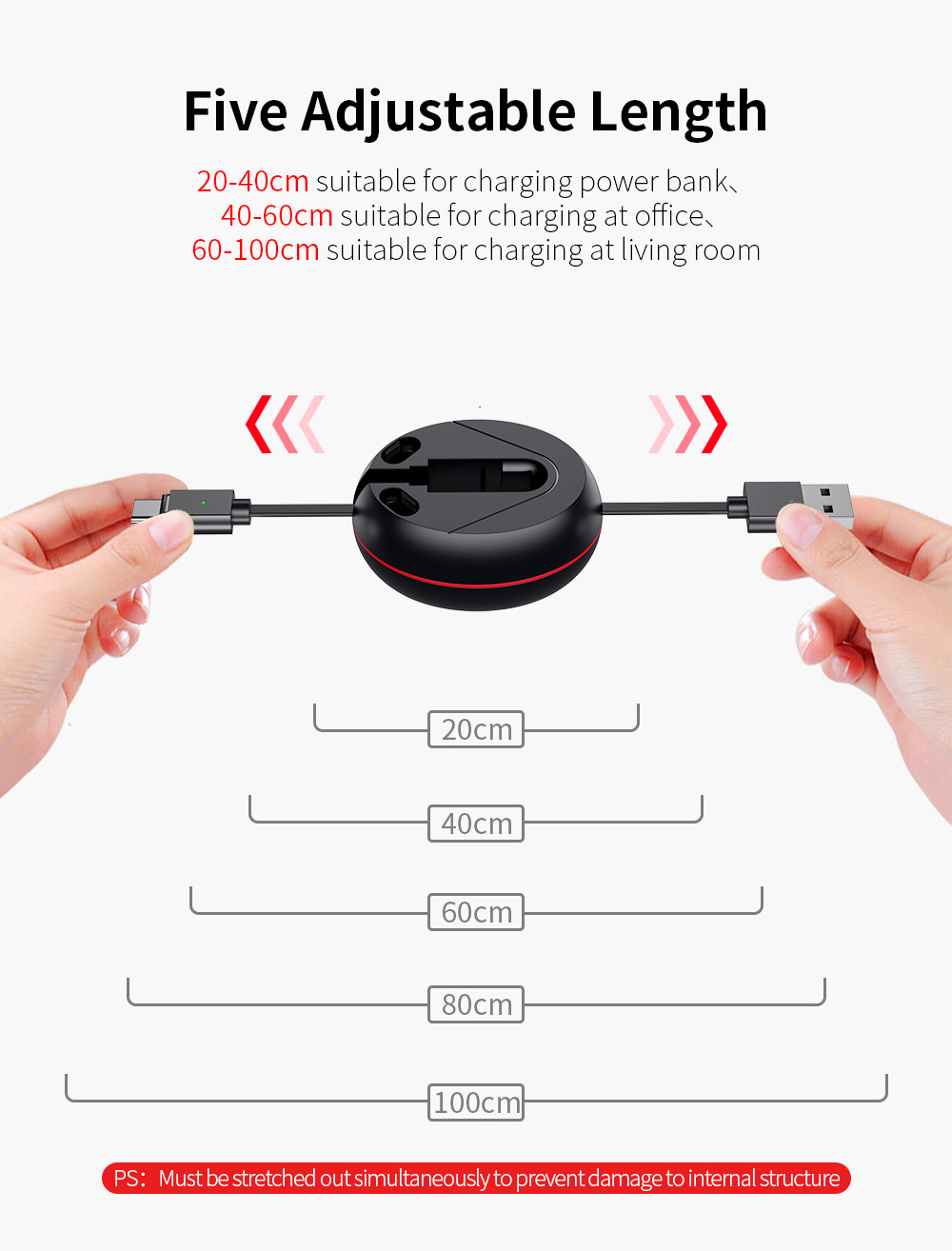 magnetic charging cable 3 in 1 