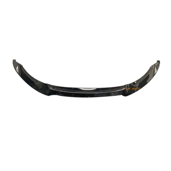 BMW 3 Series F80 F82 Front Splitter - CS Type Glossy Black Lip