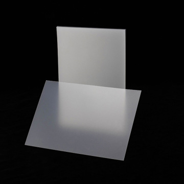 Frosted PC diffusion plate with a light transmittance of 80%