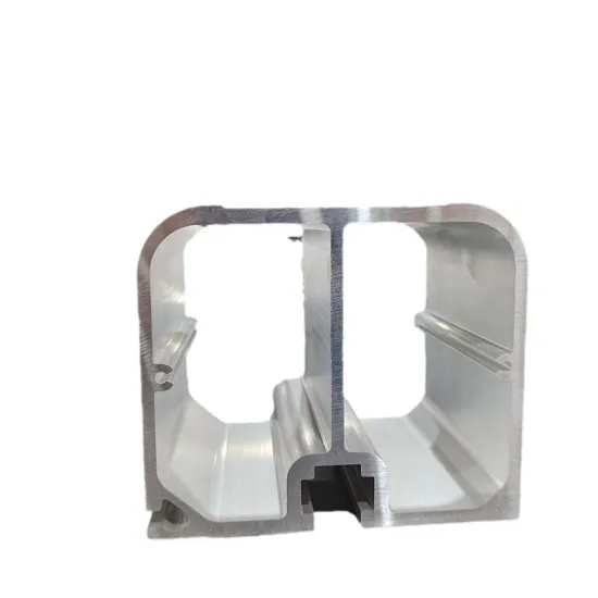 Industrial aluminum profile bumper processing