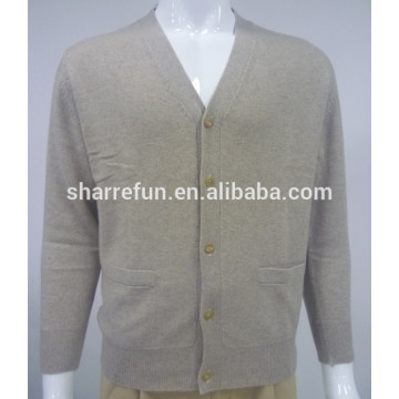 China supplier Men's sweaters cashmere wholesale luxurious 12GG cashmere cardigans