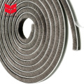 Tira de mohair de lana impermeable de silicona para ventanas