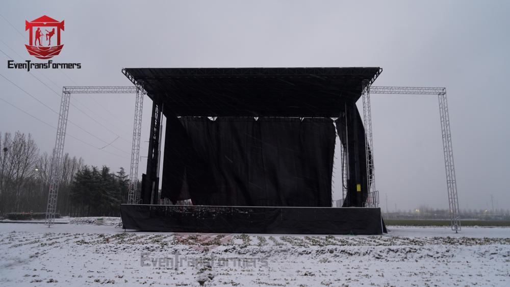 16x12x8m Mobile Music Stage