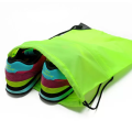 Sports Shoe Bag Polyester Drawstring Backpack