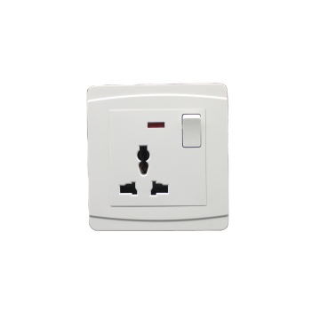 Yunduo UK Standard Universal 13A Multi Switched Socket with Light