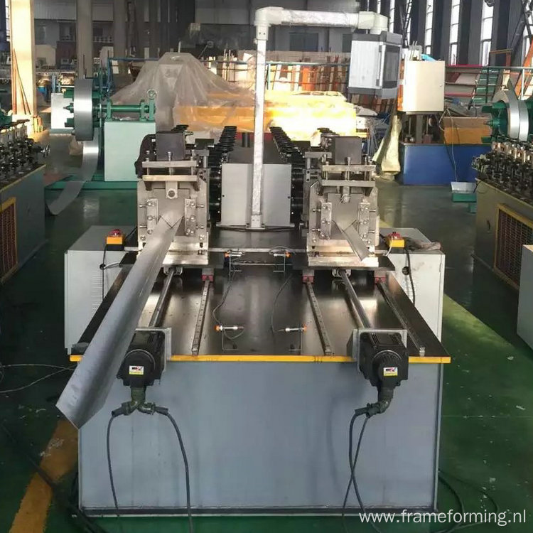 customized double line metal stud roll forming machine