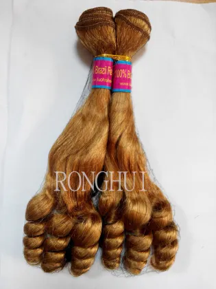 Tangle free golden brazilian braiding hair 12 inch