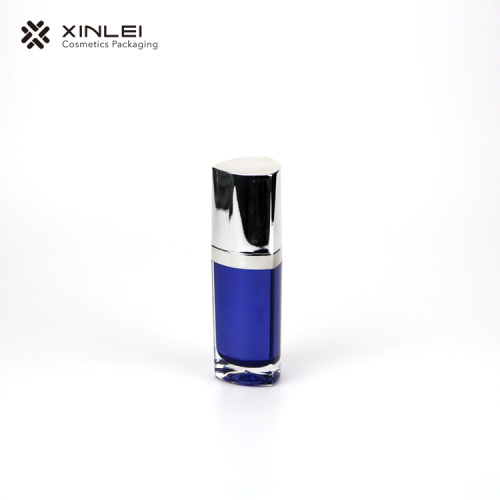 120ml Blue triangle lotion cosmetic plastic bottles
