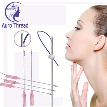Double Needle Face Lift Pdo Thread