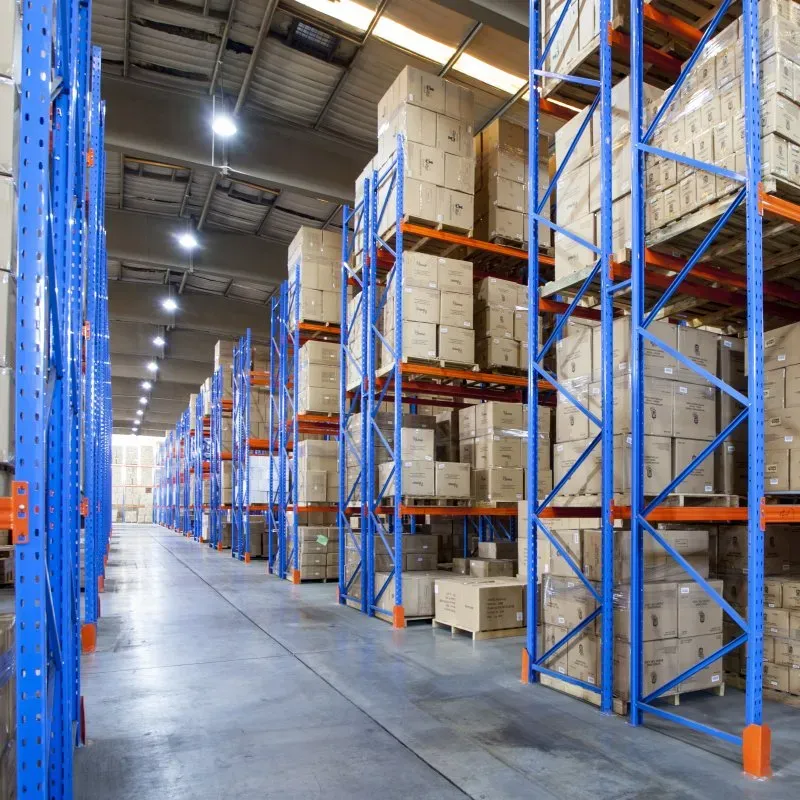 High-Capacity AS/RS Warehouse Racking System