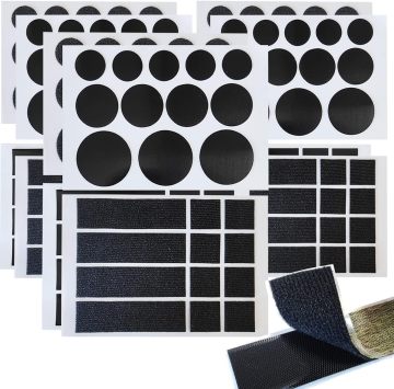 Oblong Rounded Square Self-Adhesive Hook and Loop Dots Interlocking: The Perfect Solution for Versatile Fastening
