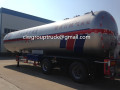 Tri-axle 60CBM LPG 운송 세미 트레일러