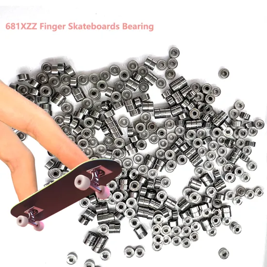 High Quality Micro 681XZZ Deep Groove Ball Bearings for Toys and High Grade Fingerboard Wheels