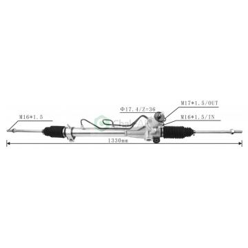 RHD Hydraulic en aluminium Direction électrique pour Toyota