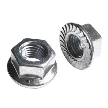 DIN6923 Hex Flange Nuts, Serrated or Not