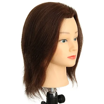 human hair training professional mannequin head