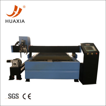 CNC pipe plasma cutting and drilling machine
