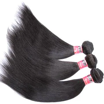 Queen Unprocessed Virgin Brazilian Hair Straight Weave
