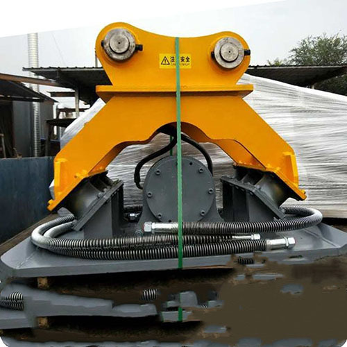 Hydraulischer Verdichter des Baggers