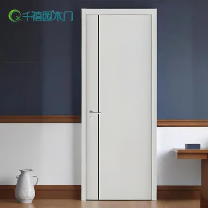 Ecological solid wood door