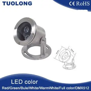 Hot!! 1W waterpoor led underwater light