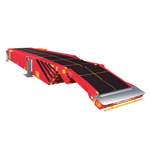 الحزام الناقل التلسكوبي ذو الذراع المتأرجح