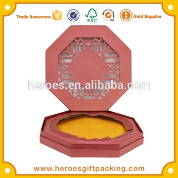 Trade Assurance Customized Die-cutting Paper Box Hexagon Die-cutted Tea Paper Box