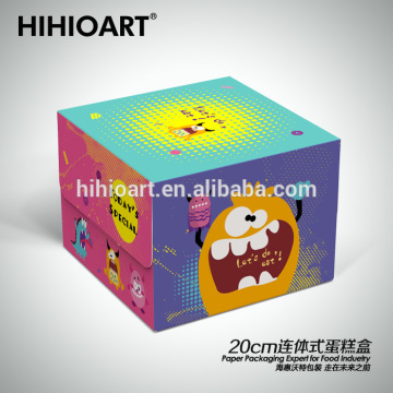20cm One-Piece Cake box-Little Monster