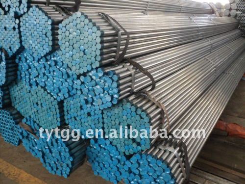 ASTM A53/A500, BS 1387-Hot Dipped Galvanized Steel Pipe -Threaded, Coulping, PVC cap