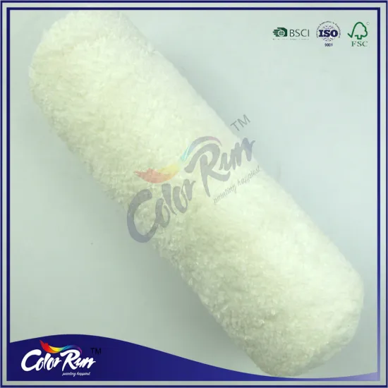 ColorRun 12 mm pile height microfiber 9inch paint roller brush design