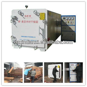 Kiln drying wood machine for different sizes of wood