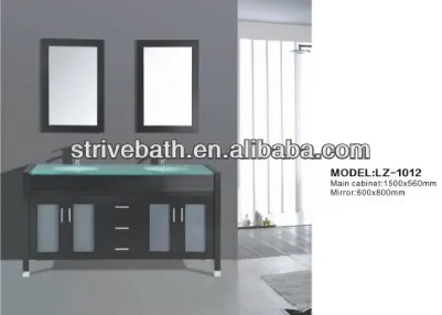 Wooden solid wood bathroom cabinets