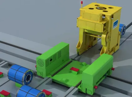 Steel Coils Ground Transportation System