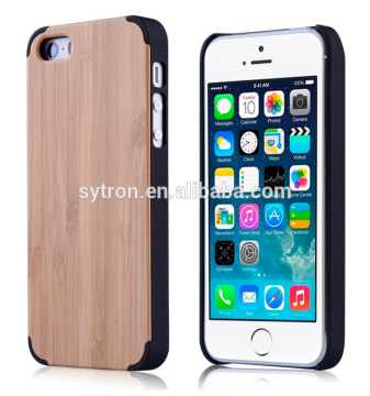 Retro Natural Wooden Pattern Protective Phone Cover for Iphone Case