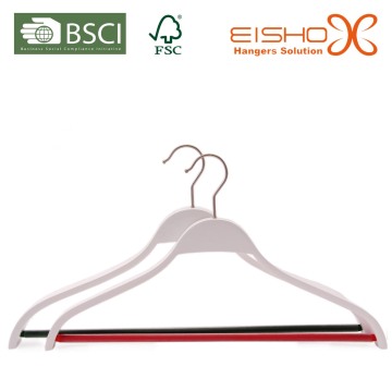 Sweater Hanger with Laminated Wide Shoulder (L077)