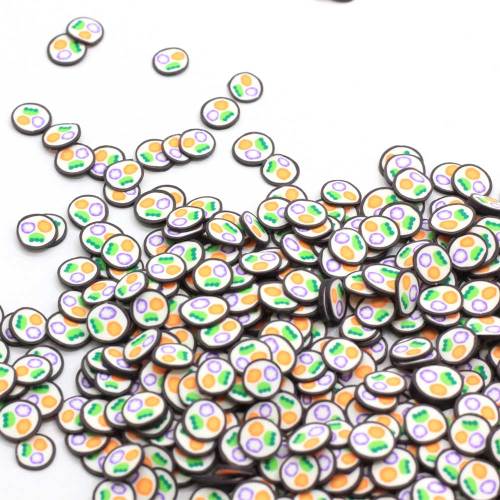 New Arrival Sushi Style Cute Round Polymer Clay Slices 500g / bag Fashion Nail Art Stickers 5mm Pretty for Nail Art ή Slime DIY