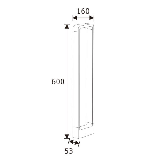 Black Dimmable Aluminum CREE Led Bollard LightofOutdoor Bollard Lighting Australia