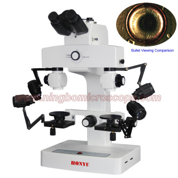 Professional CPR.22.100 Forensic Comparison Microscope with 3.8x to 230x Magnification for Bullet Analysis