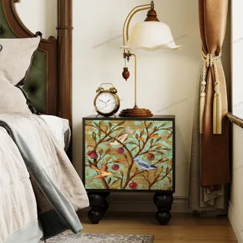 Vintage Wooden Furniture: Bedroom & Living Room Storage Solutions including Sideboards, Cabinets, and Coffee Tables