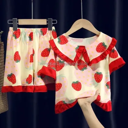 Wholesale Cotton Toddler Boys Pajamas for Family Matching