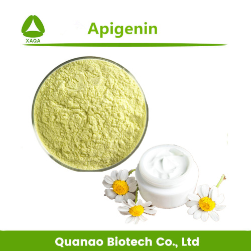 Chamomile Flower Extract Apigenin 98% Chamomile Flower Extract Apigenin 98% Powder Sleep Helping Factory