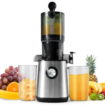 Upgraded Big Mouth Cold Press Juicer with Masticating Technology