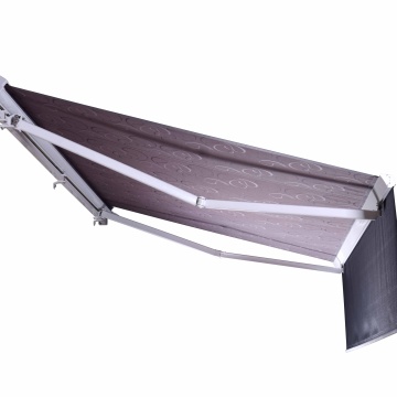 Sunawning Semi-Cassette Detachable Outdoor Retractable Patio Awning with Motorization