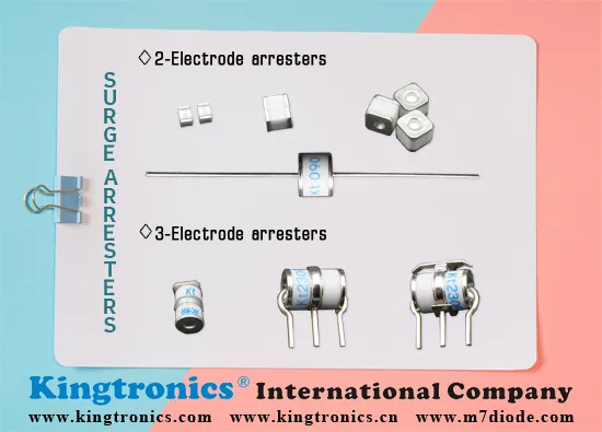 Kingtronics Sell 2-Electrode Arresters and 3-Electrode Arresters